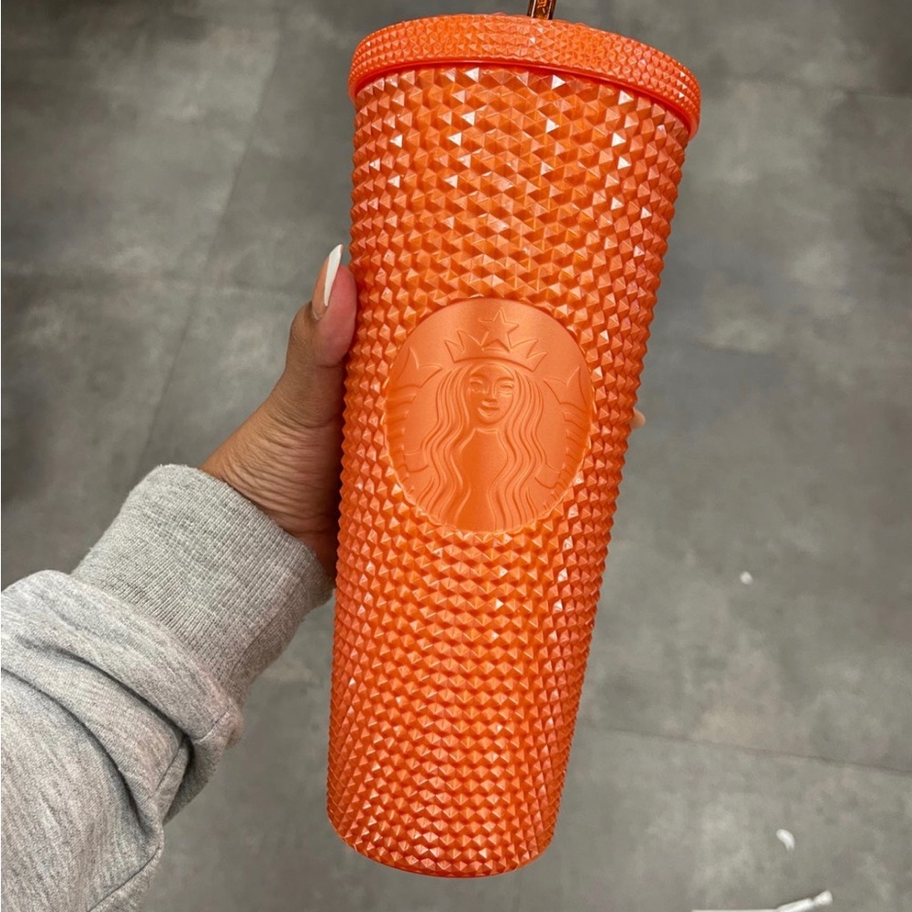 Starbucks Studded Glossy Orange - Picture 2 of 2